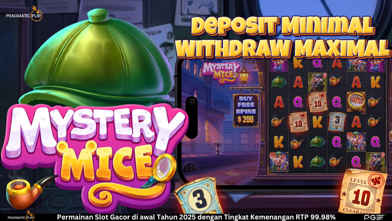 Mystery Mice: Slot Bertema Tikus Misterius yang Bikin Deg-degan!