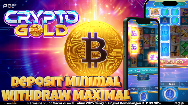 Crypto Gold: Keuntungan Slot Online Bertema Bitcoin